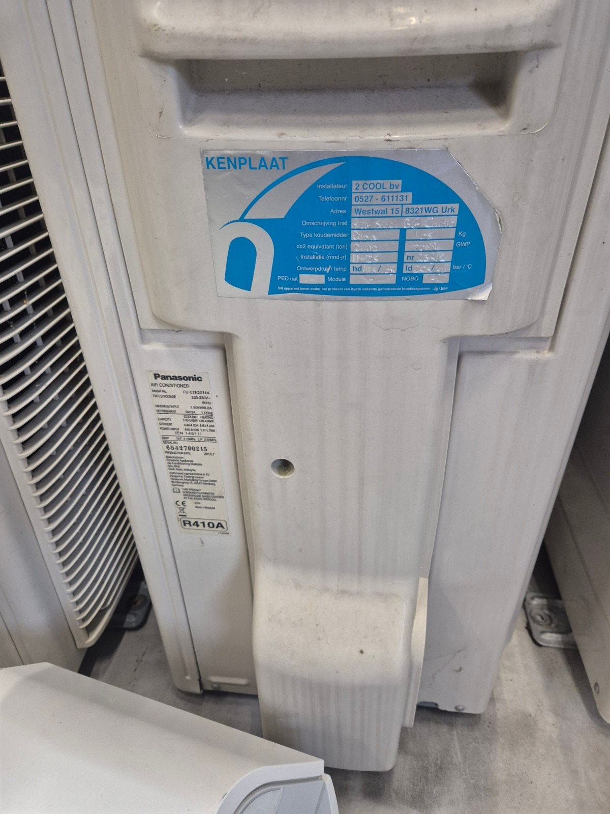 airco buitenunits diverse soorten, Ophalen, Gebruikt, Overige typen, Minder dan 2 meter