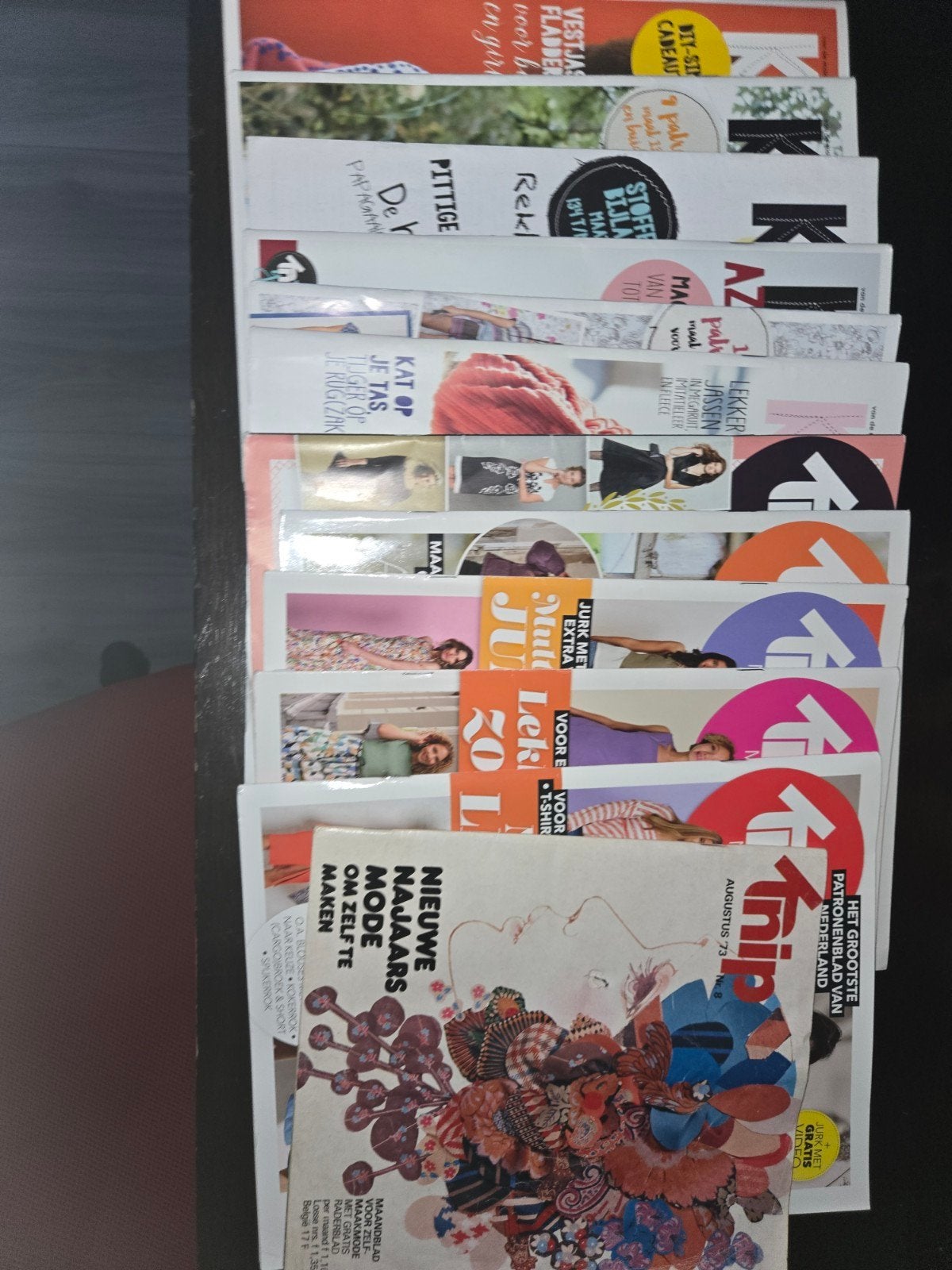 Te koop Knipmode tijdschriften, Ophalen, Gelezen