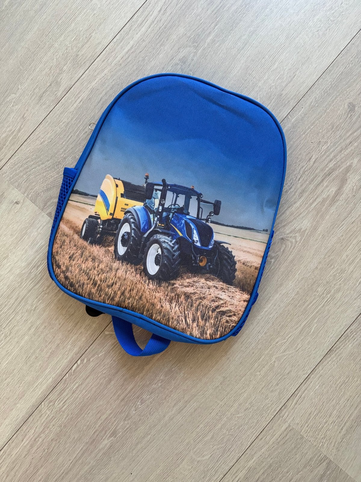 Rugzak met tractorprint - Ideaal voor school of uitjes, Sieraden, Tassen en Uiterlijk, Overige merken, Minder dan 30 cm, Ophalen of Verzenden