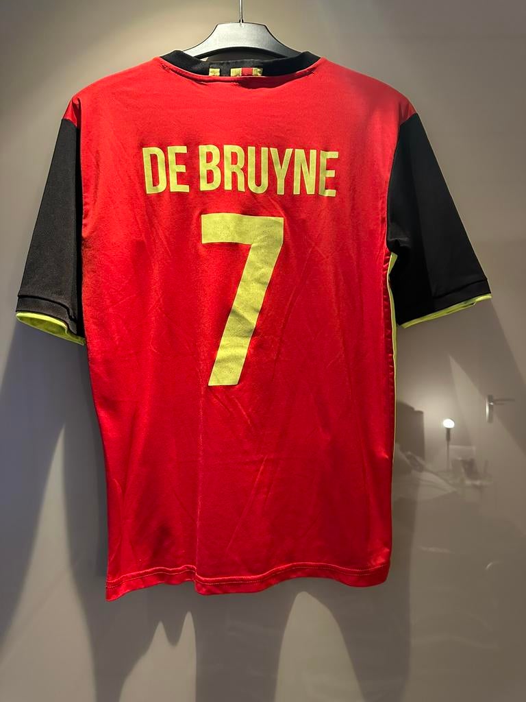 Exclusief shirt Rode Duivels (De Bruyne) in nieuwstaat, Maat M, Ophalen of Verzenden, Zo goed als nieuw, Shirt