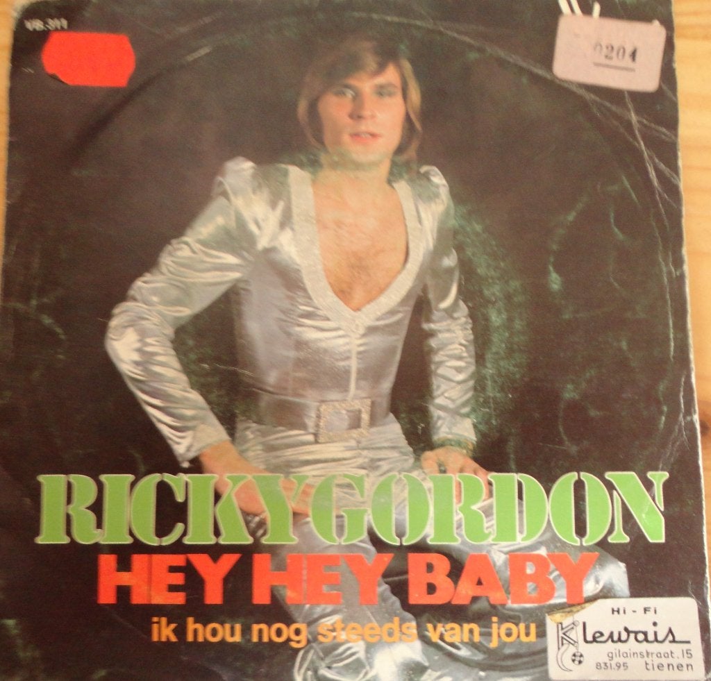Ricky Gordon > Hey hey baby, Ophalen of Verzenden, Gebruikt, Nederlandstalig