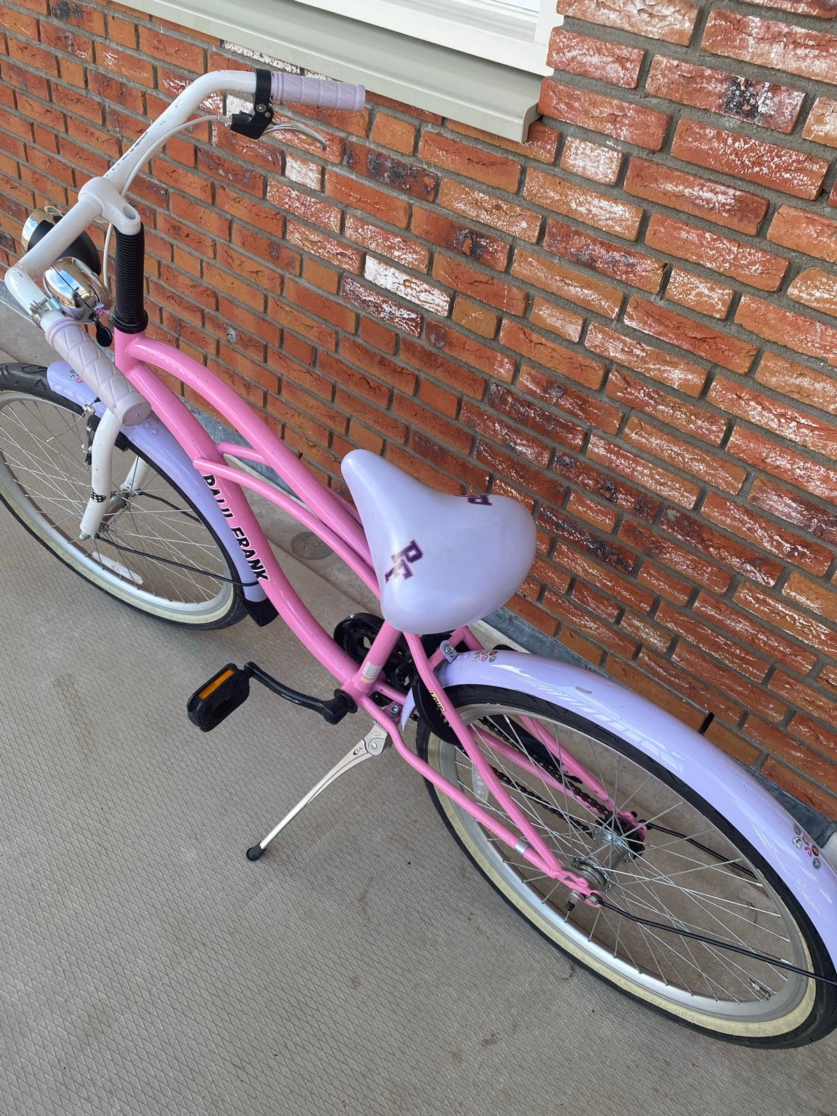 Paul Frank kinderfiets - Roze/Paars -, Ophalen, Zo goed als nieuw, Terugtraprem, 24 inch