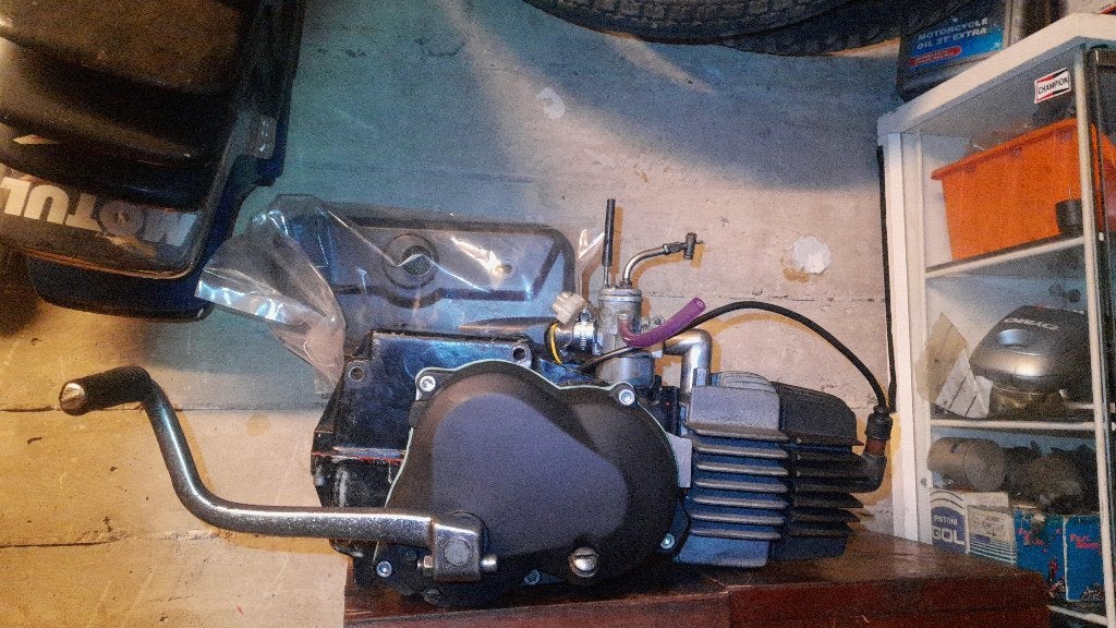 Puch Macho 65cc Metrakit kickstartblok, Fietsen en Brommers, Ophalen, Zo goed als nieuw, Blok
