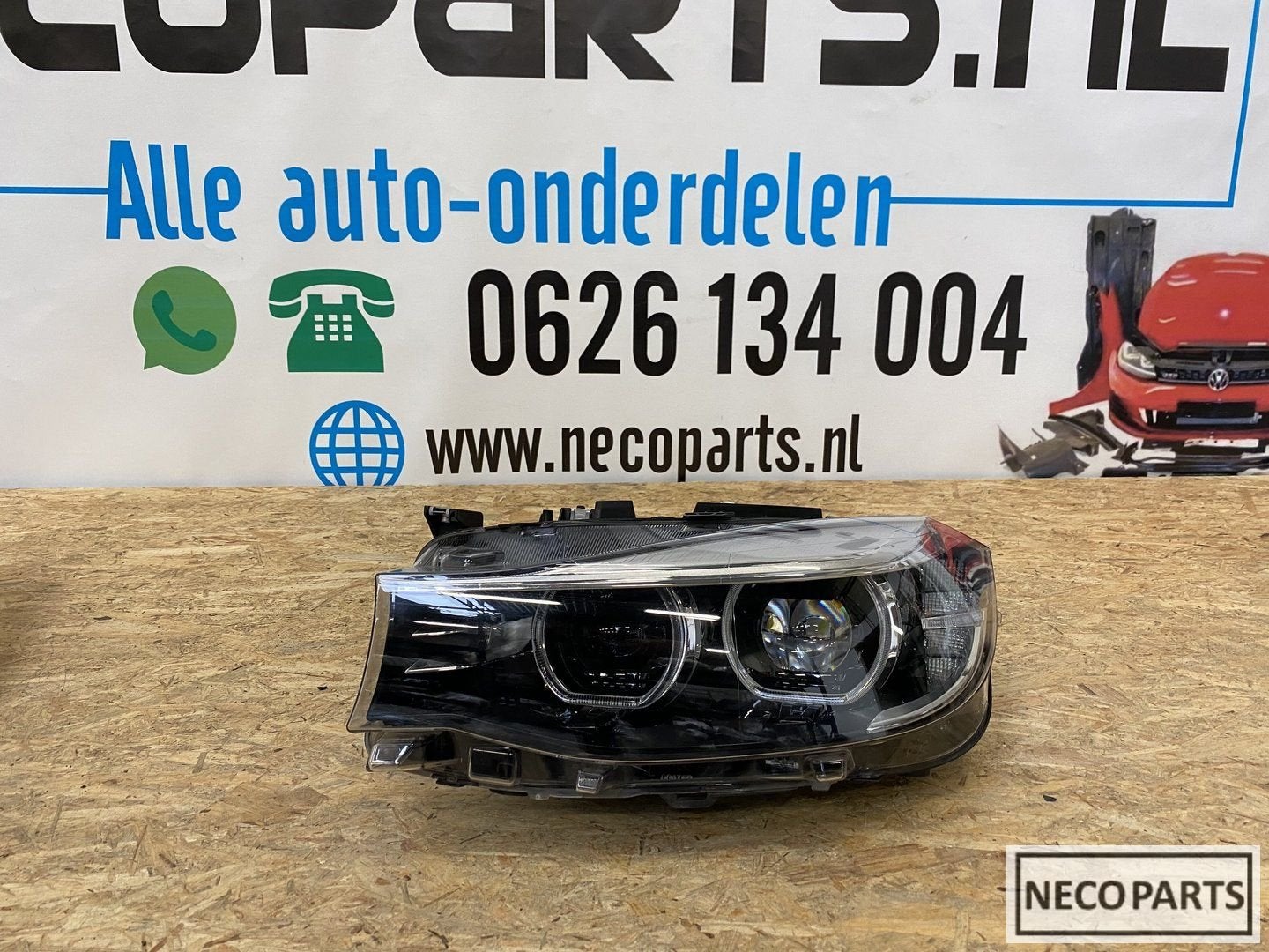 Bmw F34 GT vol led koplamp links 7470415, Gebruikt, -, -, Ophalen of Verzenden