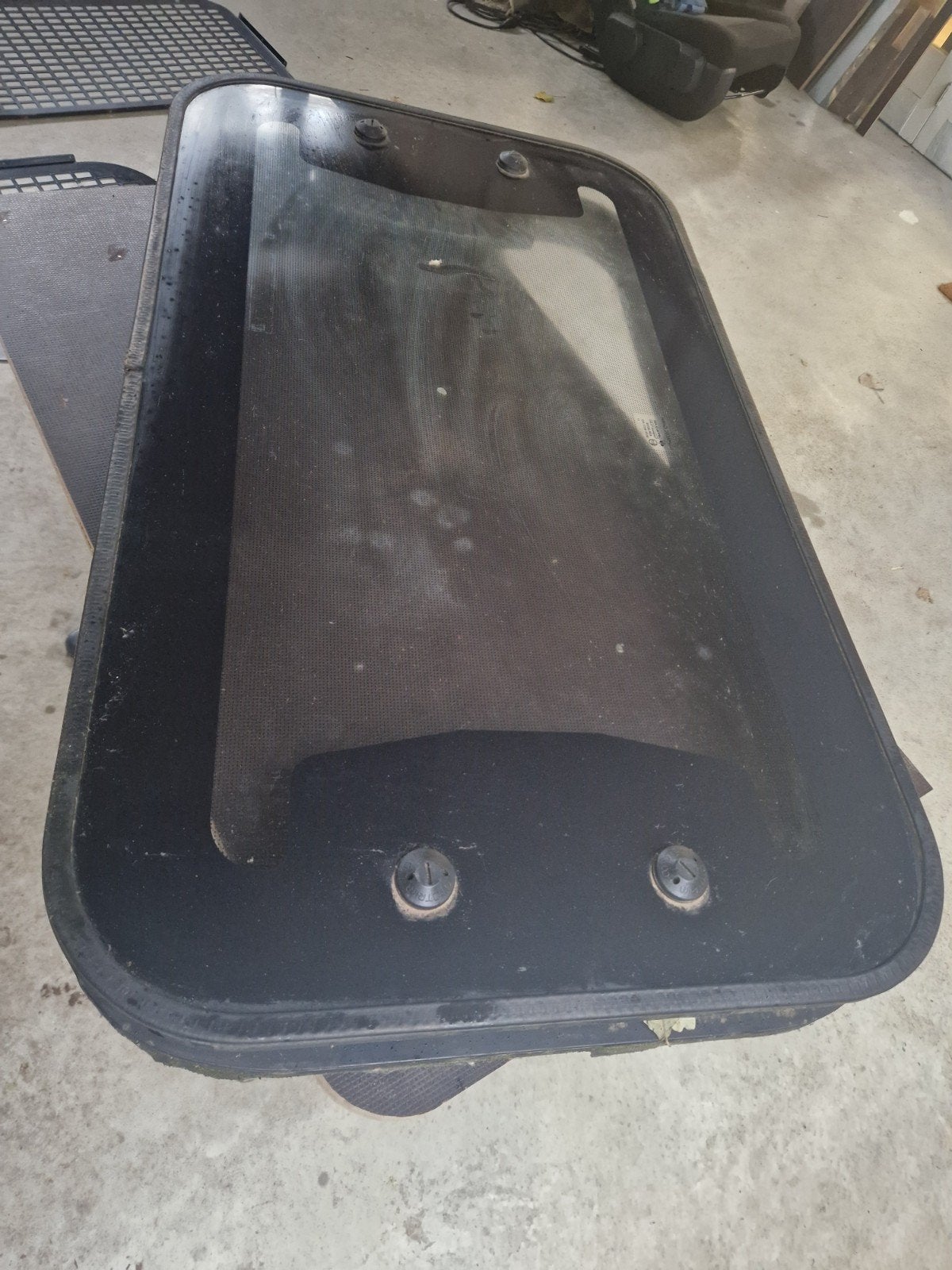 groot camper bus raam - Gehard glas, Caravans en Kamperen, Ophalen, Gebruikt