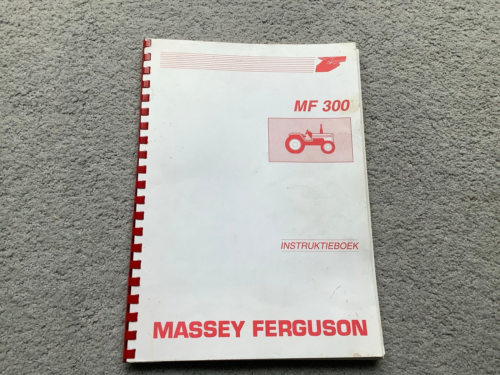 Massey Ferguson MF 300 Instructieboek Handleiding, Ophalen of Verzenden