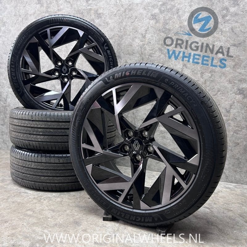 19 inch originele velgen + zomerbanden Renault Captur Arkana
