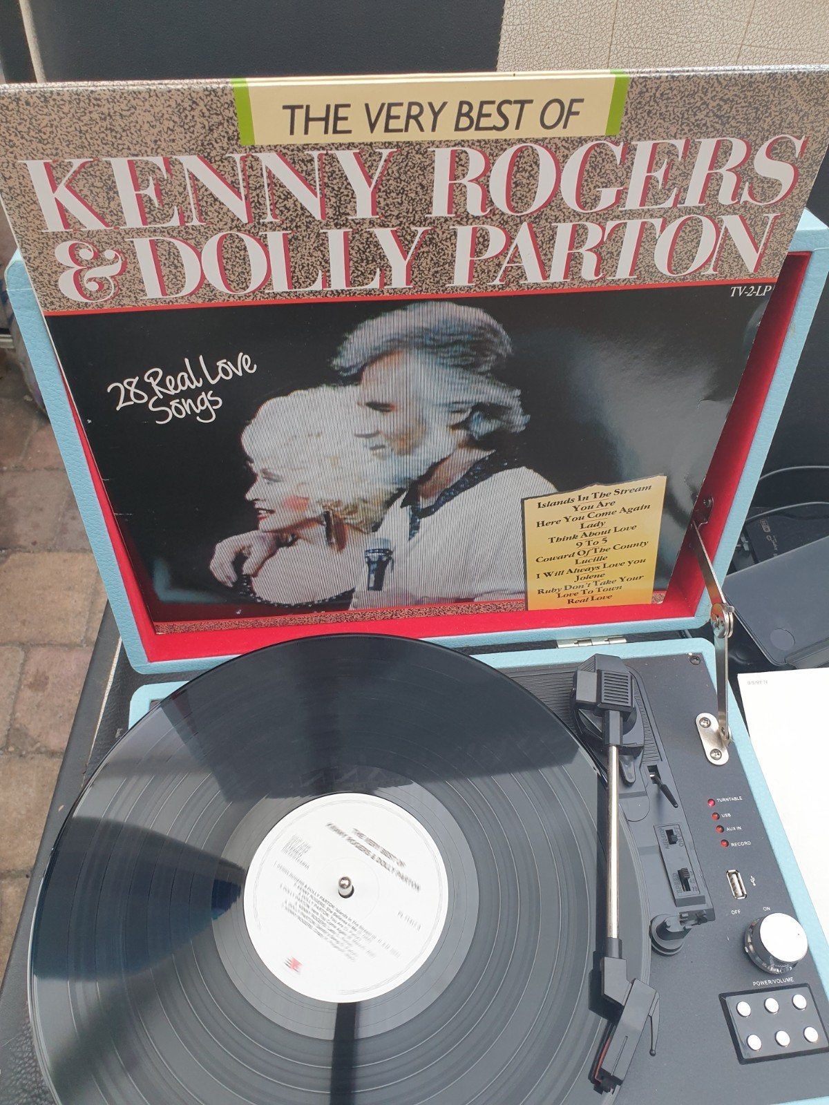 Dolly Parton & Kenny Rogers 2 lp the very best of, Ophalen of Verzenden