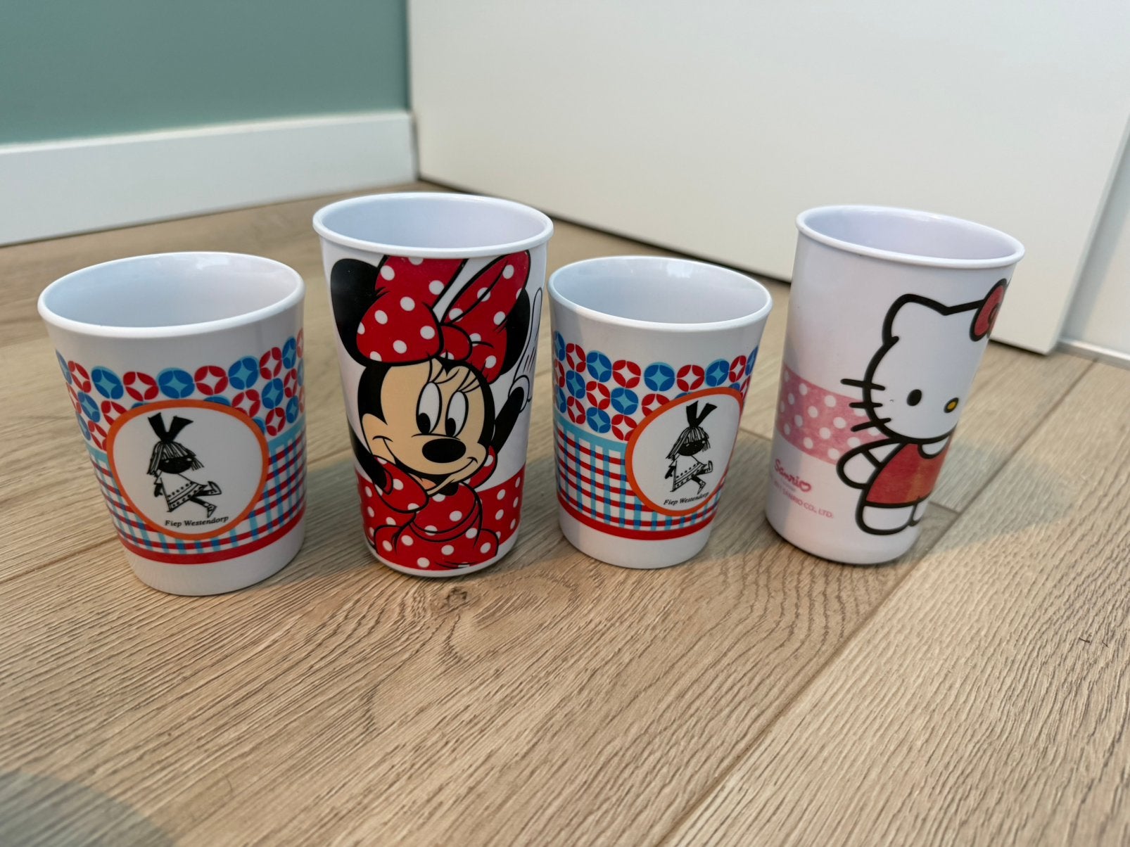 Leuke kinder bekers, Hema, Kunststof, Overige typen, Ophalen of Verzenden