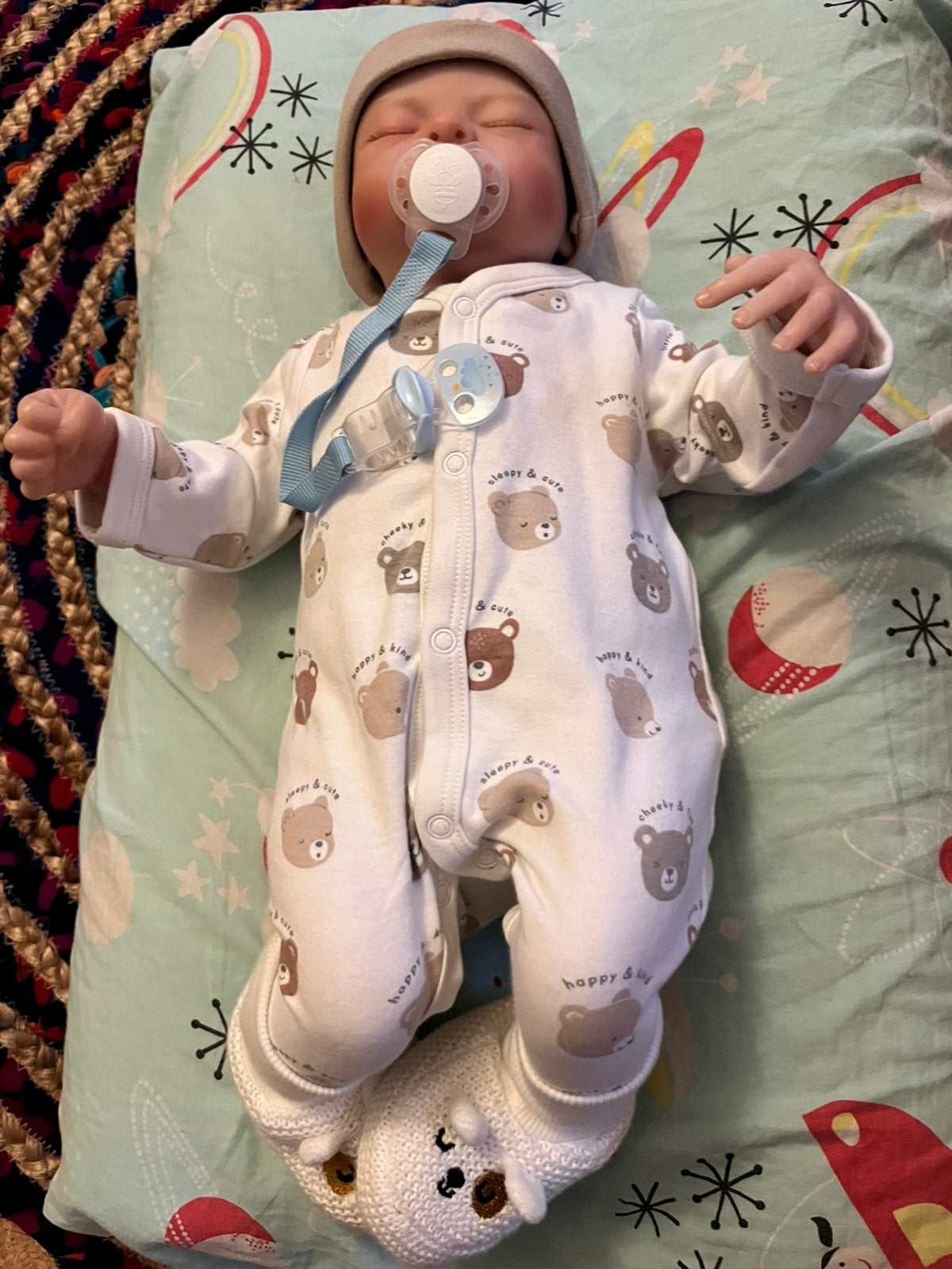 Prachtige reborn met kleding pakket en knuffel, Verzamelen, Ophalen of Verzenden, Zo goed als nieuw, Pop