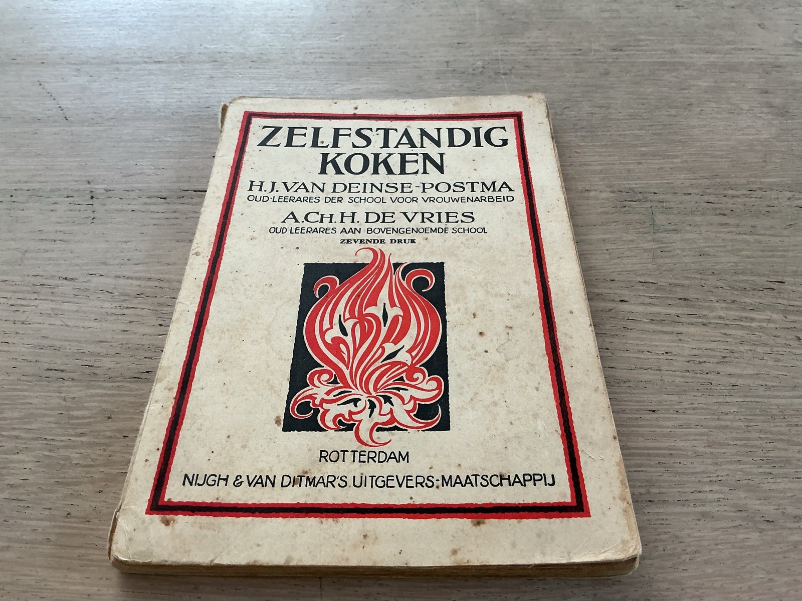 Zelfstandig Koken - oud kookboek. Brievenbuspost, Ophalen of Verzenden, Gelezen, Nederland en België, Hoofdgerechten