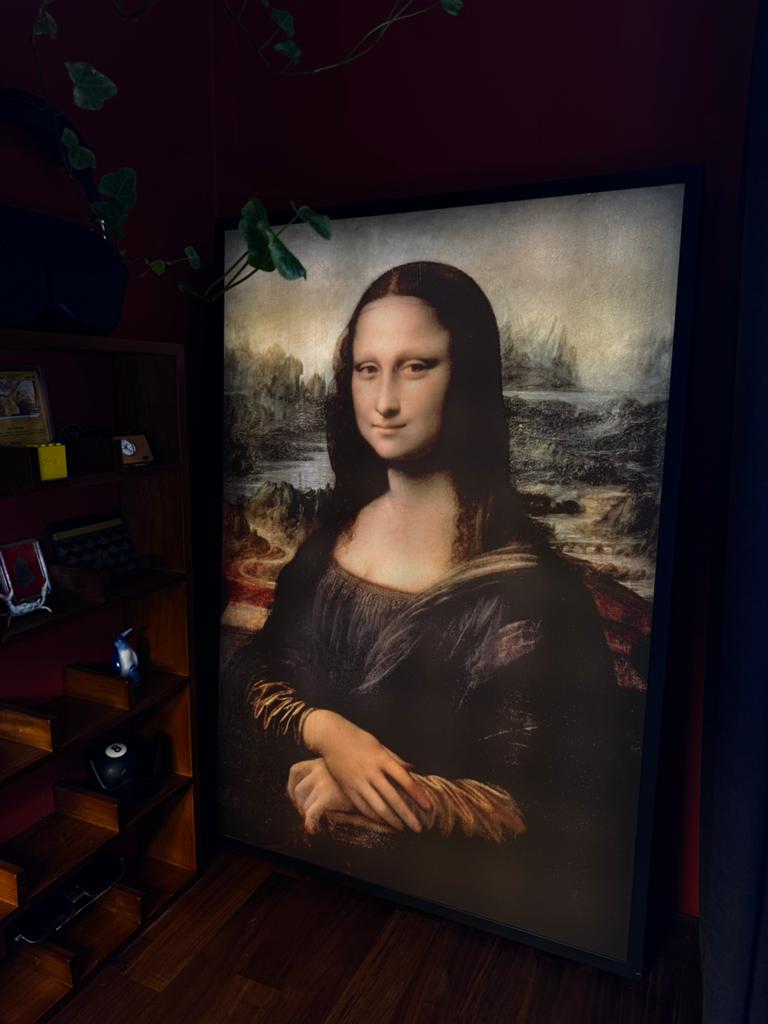 IKEA x Virgil Abloh Mona Lisa (MARKERAD), Ophalen of Verzenden, Zo goed als nieuw, Foto of Poster, 75 cm of meer