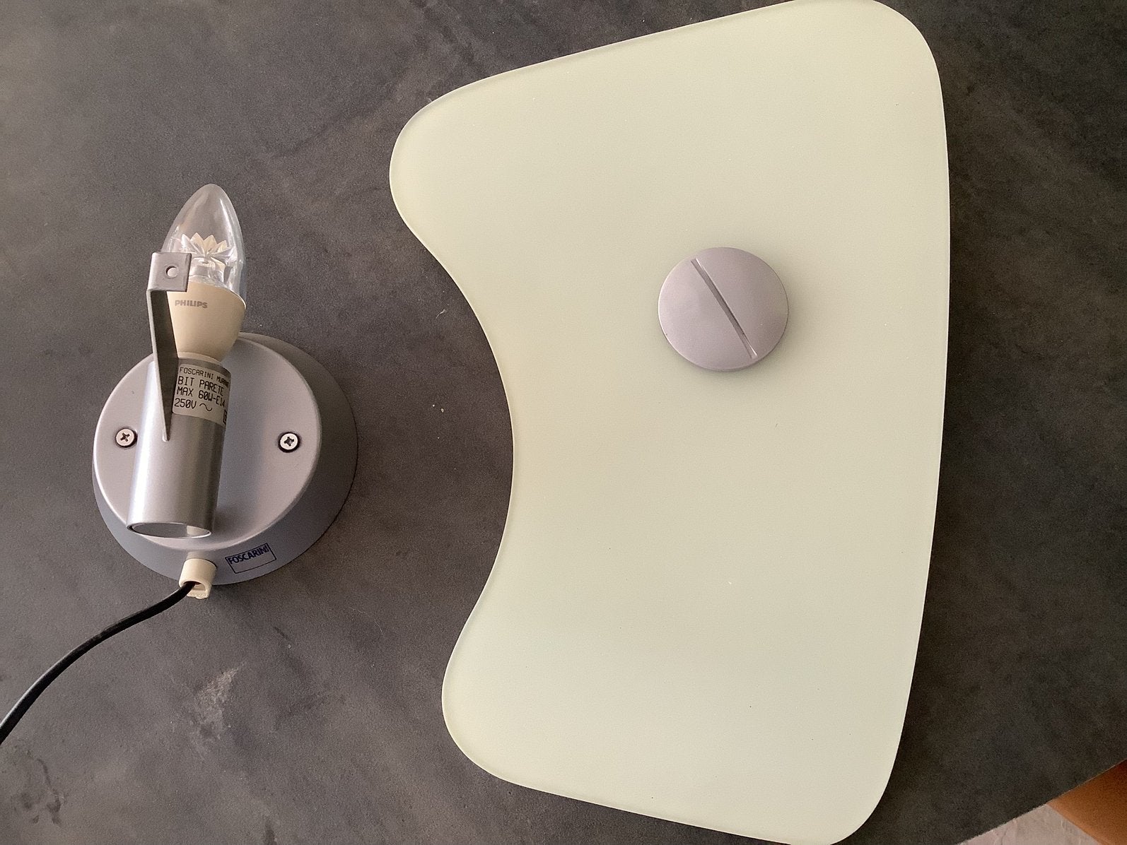 Foscarini Bit 5 parette Murano glas, Huis en Inrichting, Lampen | Wandlampen, Ophalen, Zo goed als nieuw, Glas