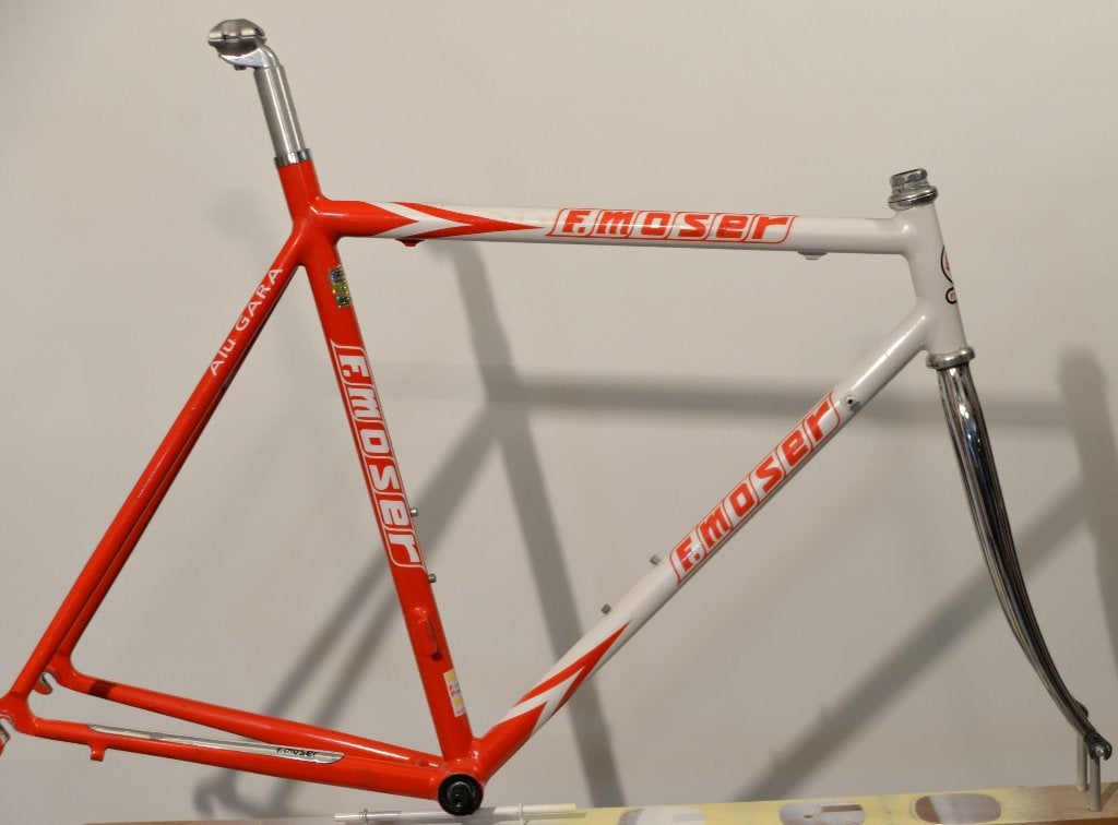 Prachtige Fransesco Moser race frame, Ophalen, Frame, Gebruikt, F. Moser