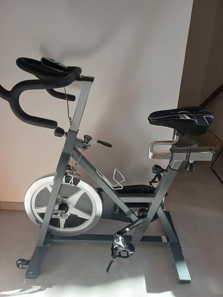 Tunturi Spinningfiets, Sport en Fitness, Fitnessapparatuur, Ophalen, Gebruikt, Spinningfiets, Metaal