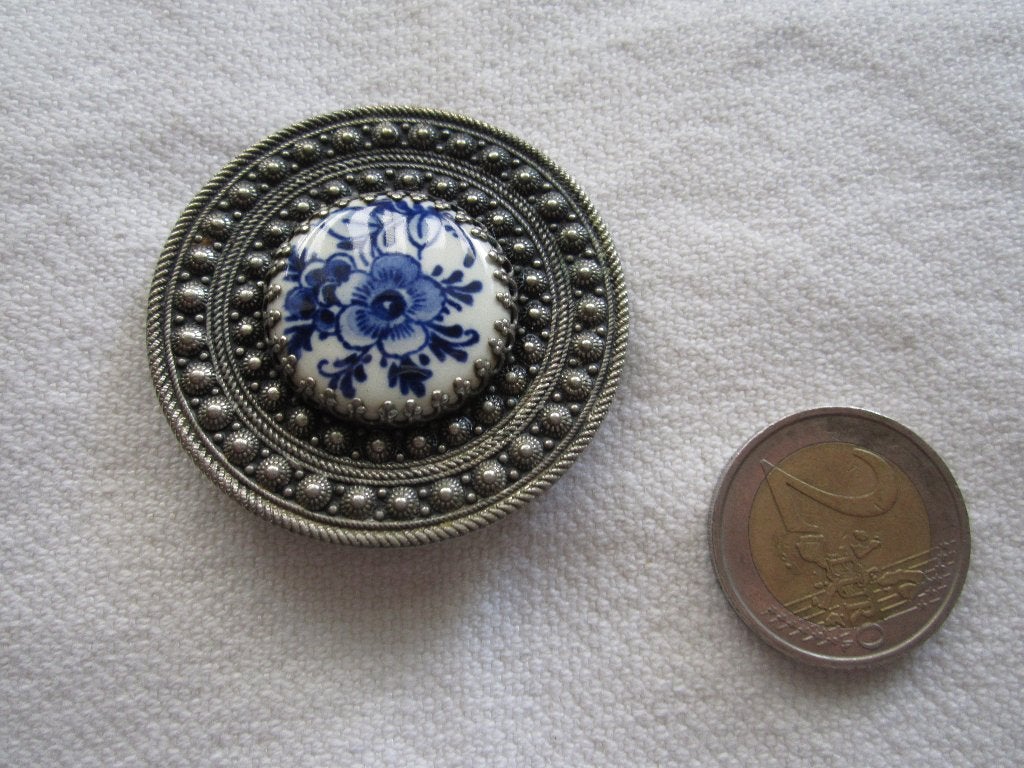 10.  Schitterende oude broche, Sieraden, Tassen en Uiterlijk, Antieke sieraden, Ophalen, Overige materialen, Broche