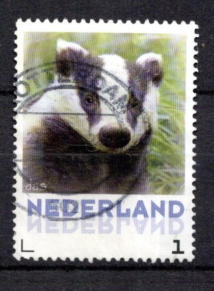 gestempelde zegel. persoonlijke: Dieren uit serie van 36, Ophalen of Verzenden, Na 1940, Gestempeld