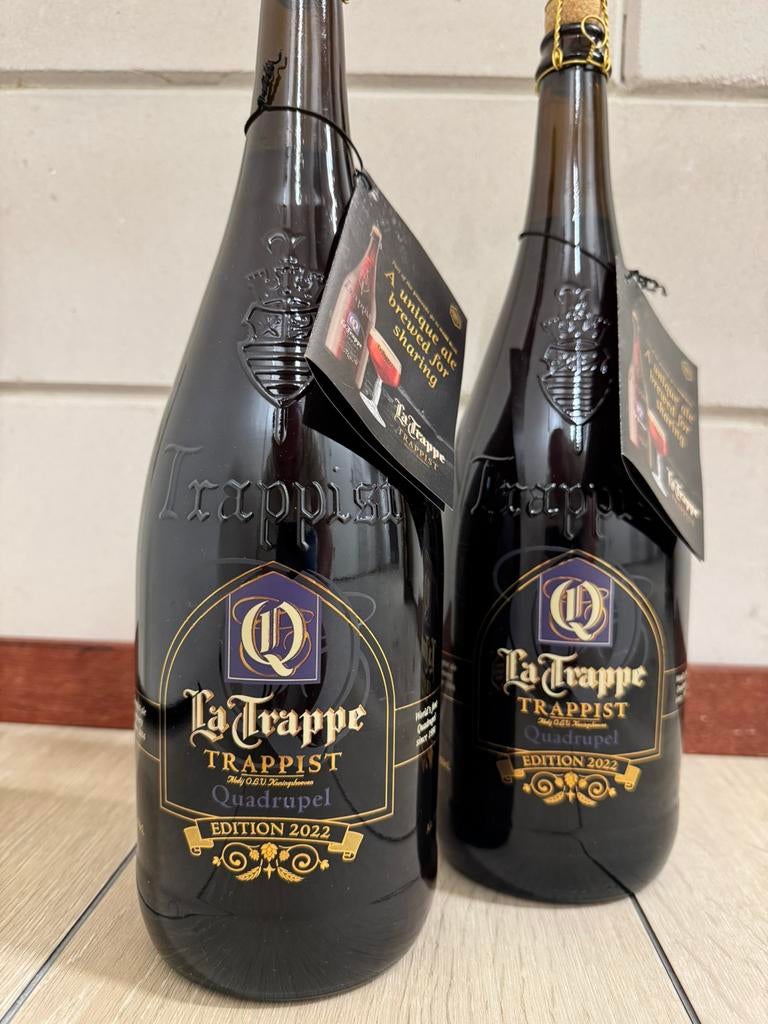 La Trappe Quadrupel – Editie 2022 (1500 ml), Verzamelen, Biermerken, Ophalen of Verzenden