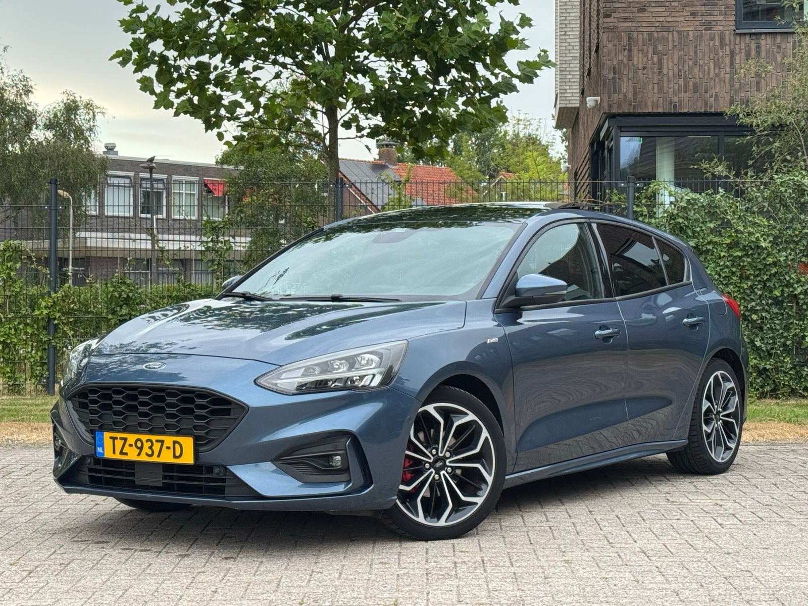 Ford Focus 125pk 2018 Blauw | ACC | PANO | STOEL+STUUR VERW, Auto's, 125 pk, Blauw, Origineel Nederlands, Handgeschakeld