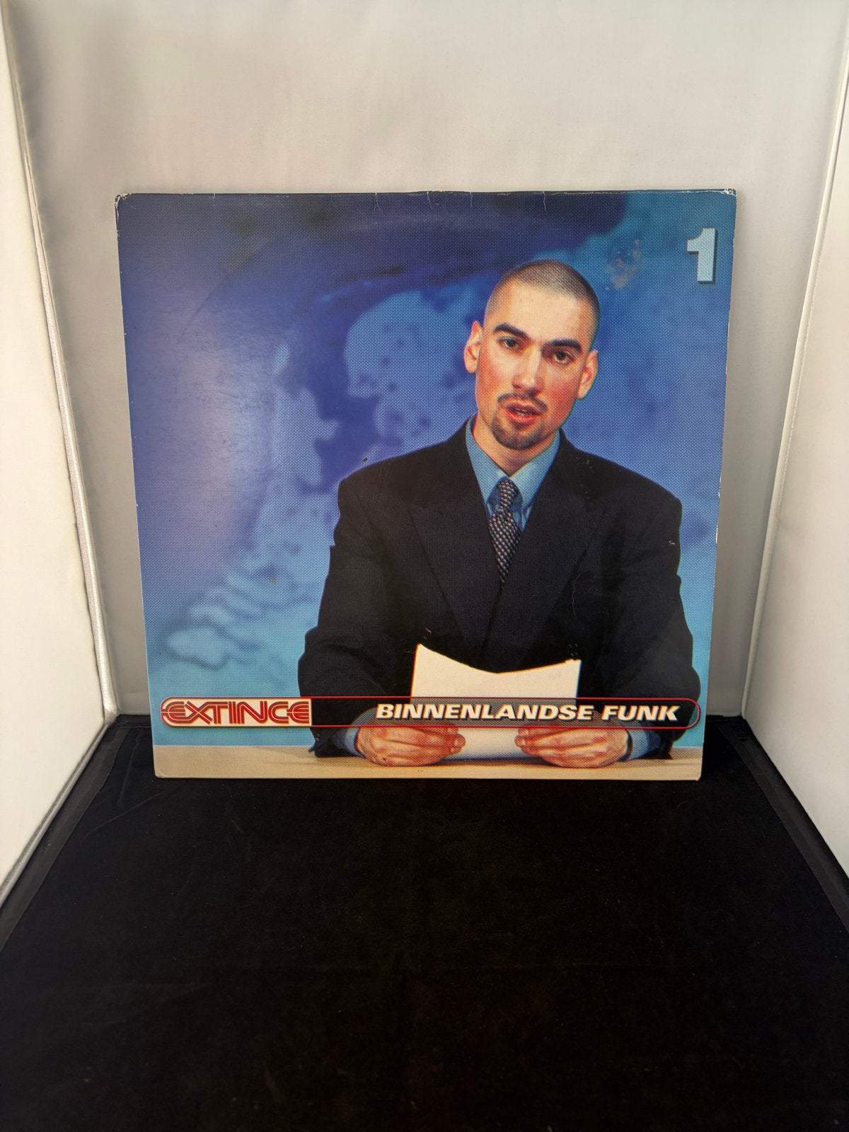 Extince - Binnenlandse Funk LP (Gesigneerd), Cd's en Dvd's, Vinyl | Hiphop en Rap, LP, Gebruikt, Gesigneerd, Ophalen of Verzenden
