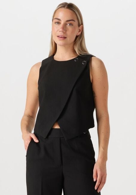 NIEUW! Mooie Co’couture wrap gilet maat XL!, Kleding | Dames, Tops, Verzenden, Zwart, Maat 46/48 (XL) of groter, Nieuw