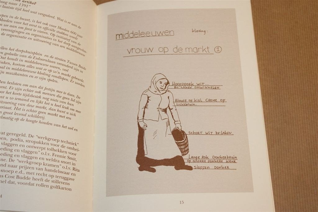 Kroniek Middeleeuwse Markt Meeden [1991] — Jubileumuitgave, Ophalen of Verzenden, Gelezen