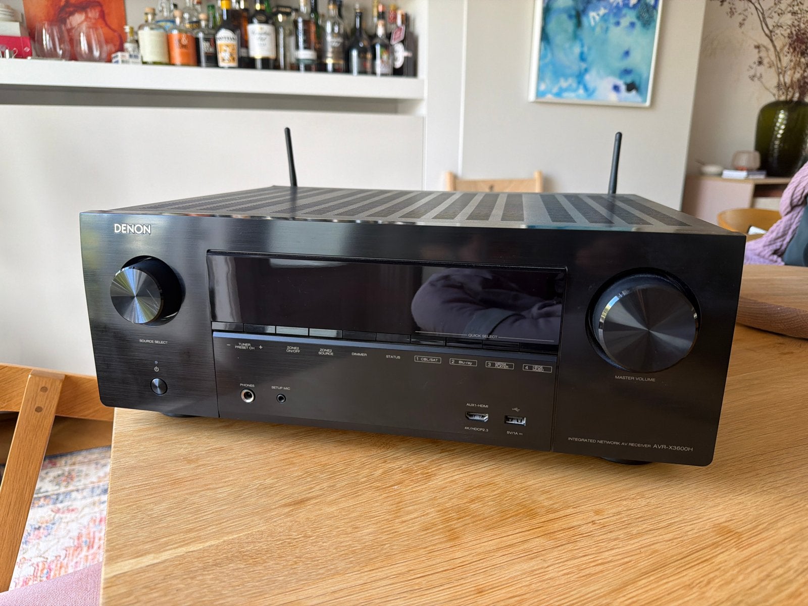 Denon AVR-X3600h - Netwerk defect, verder functioneel, Ophalen, Denon, 120 watt of meer, Gebruikt