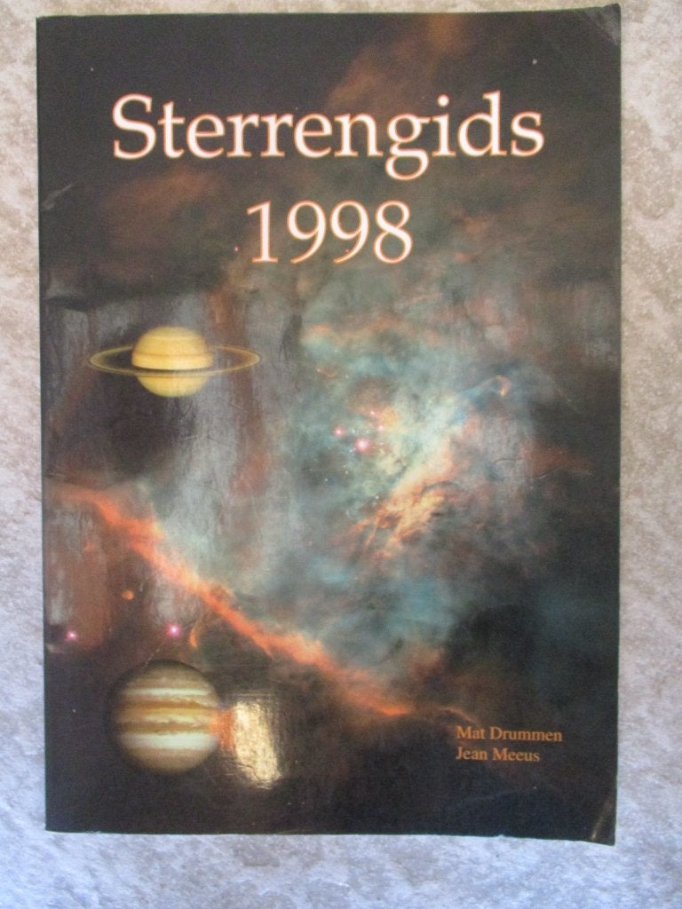 Sterrengids 1998 - boek van Mat Drummen / Jean Meeus, Boeken, Gelezen, Ophalen of Verzenden, Mat Drummen, Natuurwetenschap
