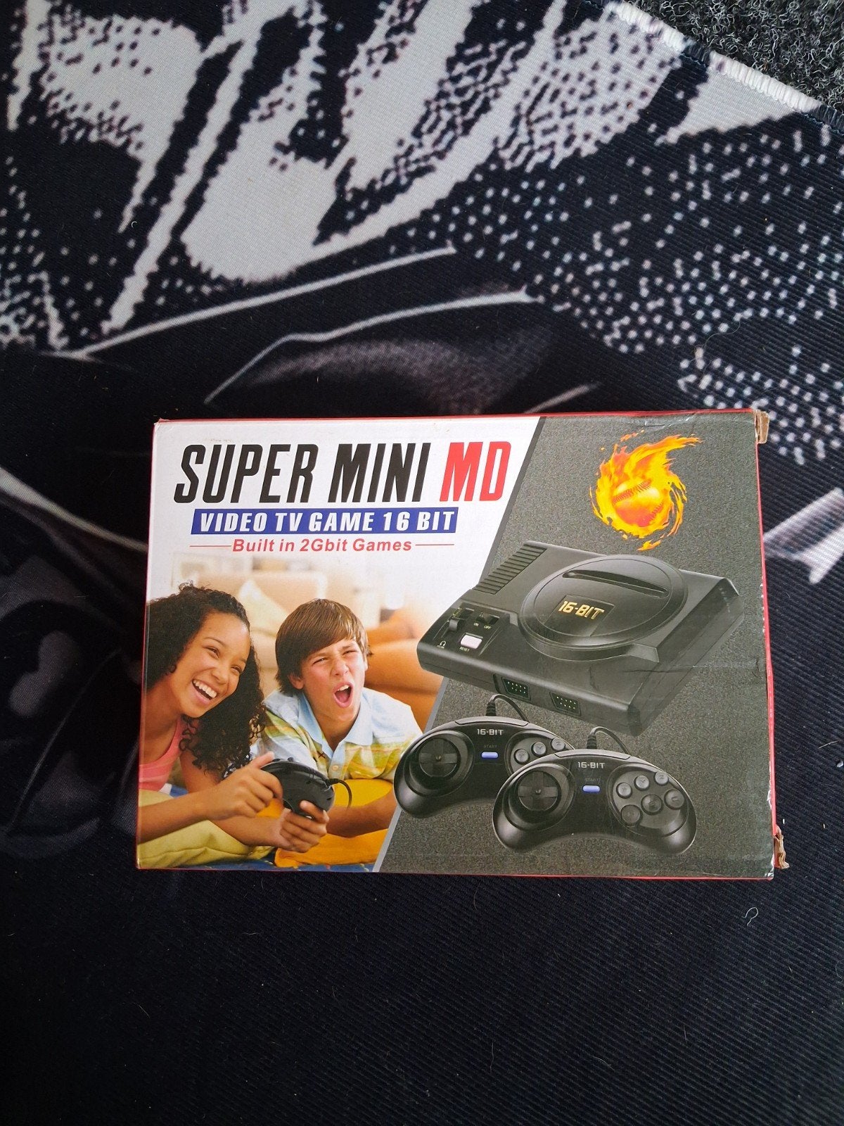 Super Mini MD 16-bit Video TV Game Console - NIEUW IN DOOS!, Met games, Mega Drive, Met 2 controllers, Nieuw