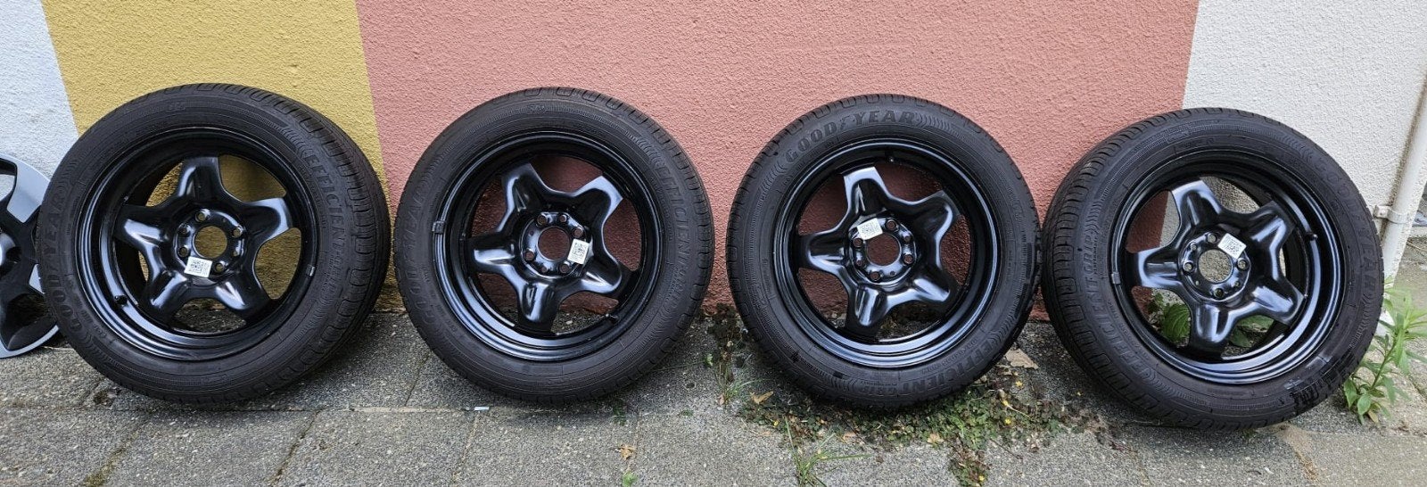 Goodyear Efficiënt banden met velgen..., Ophalen