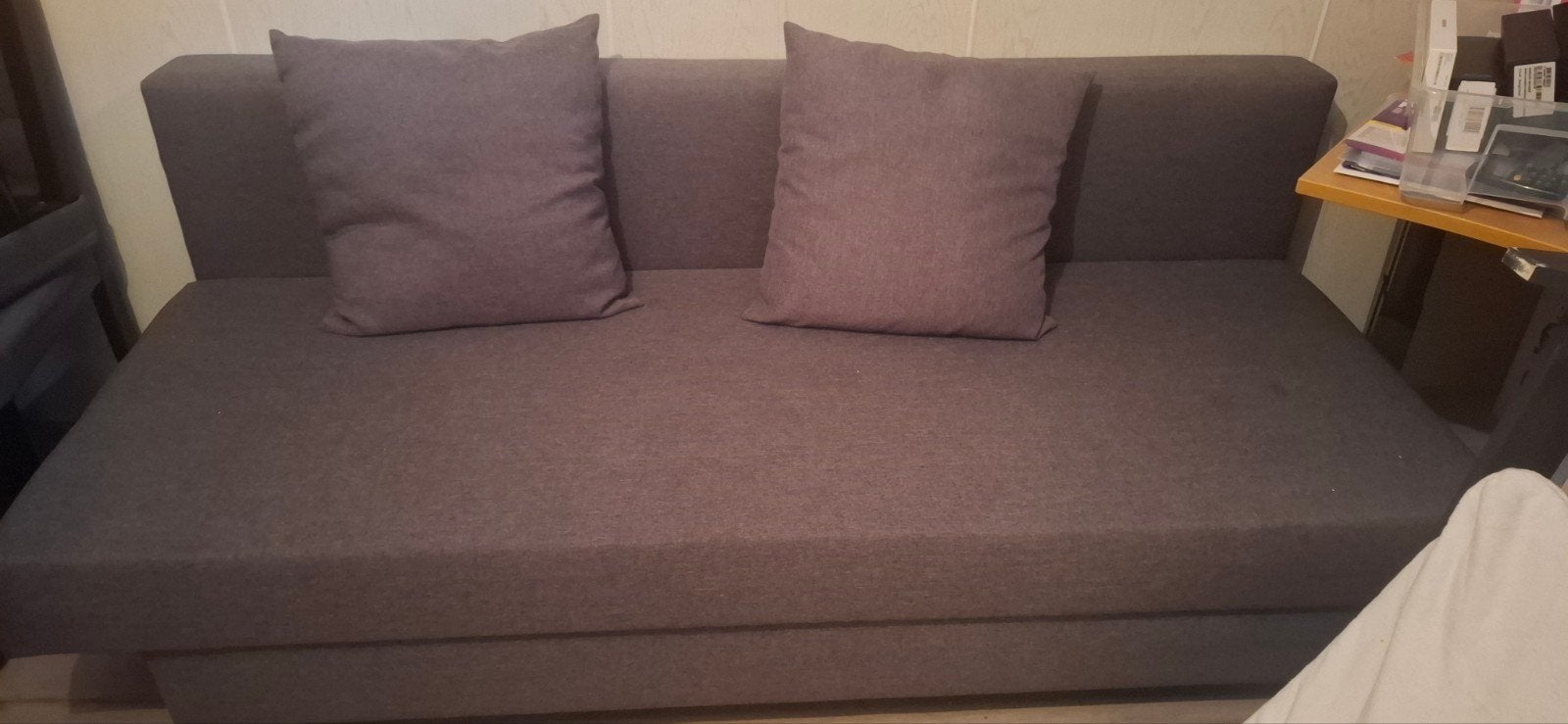 IKEA slaapbank met opbergruimte en extra kussens, Ophalen of Verzenden