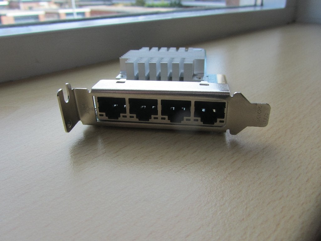 Intel PRO/1000 PT Quad-Ports RJ-45 1Gbps 10Base-T/100Base-TX, Ophalen of Verzenden, Zo goed als nieuw, Intern, Intel