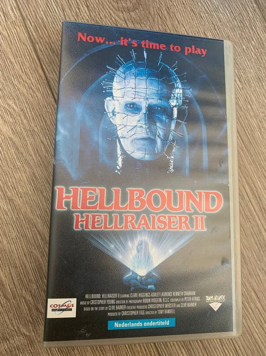 Hellbound Hellraiser II VHS - Horrorfilm met Nederlandse ond, Horror, Nederlands ondertiteld, Vanaf 16 jaar, Ophalen of Verzenden