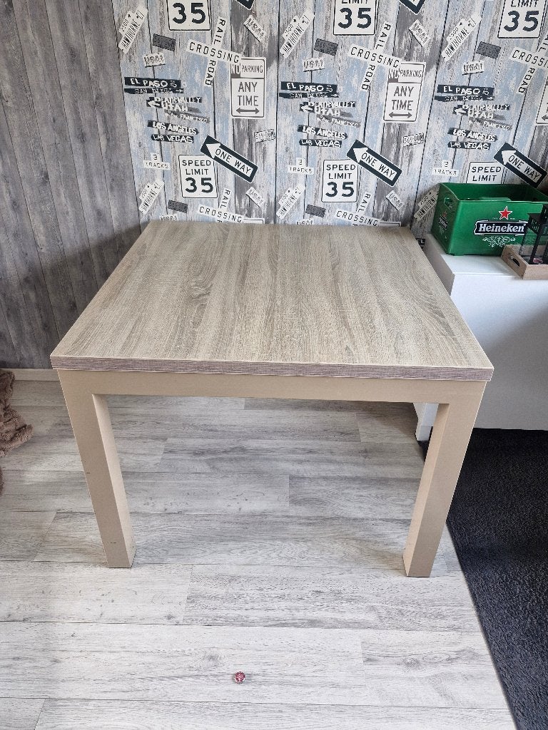 Eettafel + kamer tafel gratis af halen, Ophalen, Overige materialen, Gebruikt, 200 cm of meer