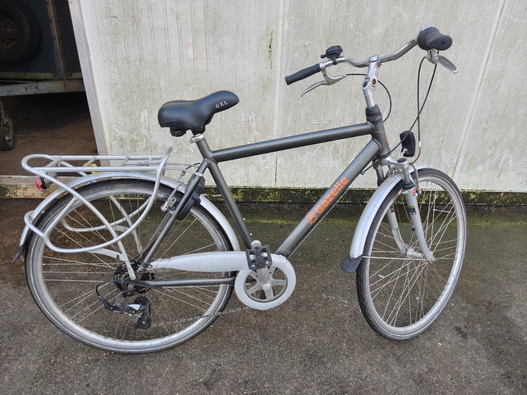 herenfiets gazelle sport 7 versnelling, Ophalen, Gebruikt, Velgrem, Versnellingen