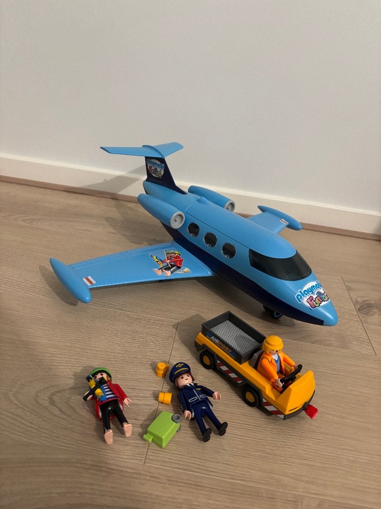Playmobil-FunPark Vliegtuig met Rico - 9366, Complete set, Overige typen, Zo goed als nieuw, Family fun