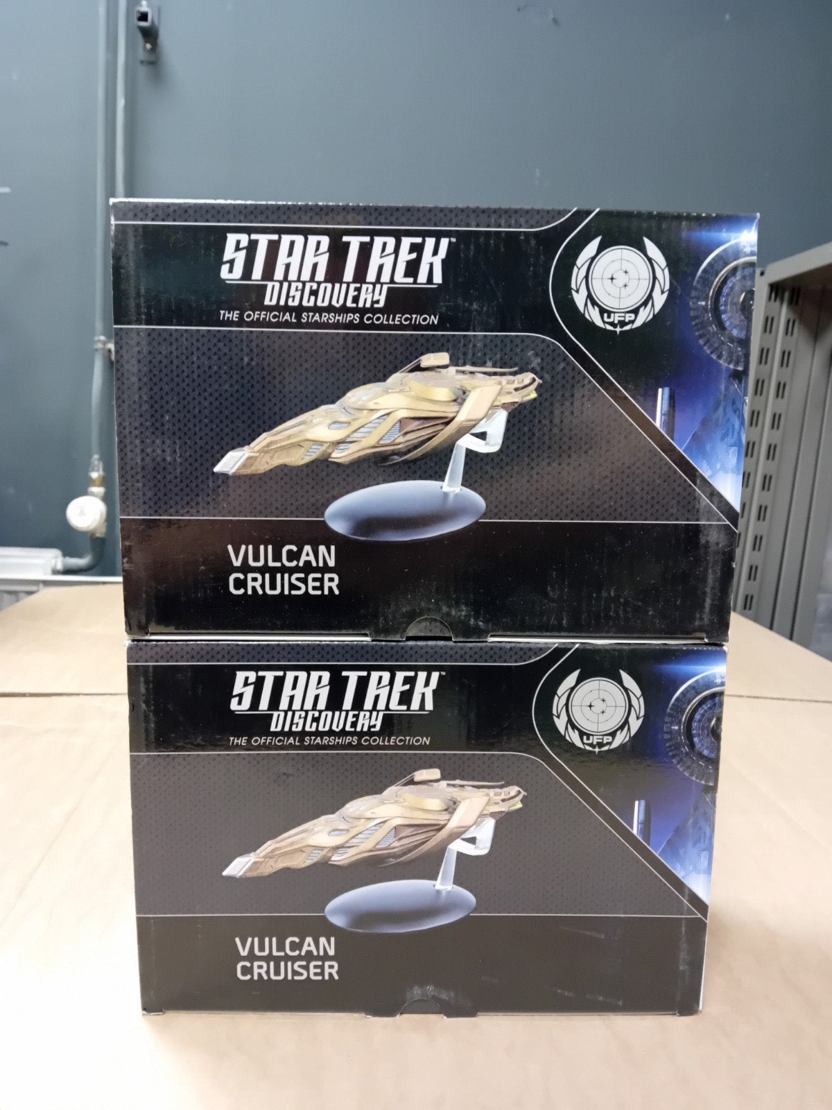 Star Trek Discovery Vulcan Cruiser model (2 stuks), Overige merken, Customerservices@eaglemoss.com, 1:32 tot 1:50, Overige typen
