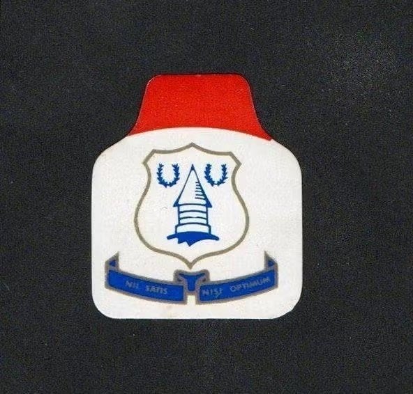 Embleem Logo FC Everton Liverpool Engeland 1960., Ophalen of Verzenden, Zo goed als nieuw