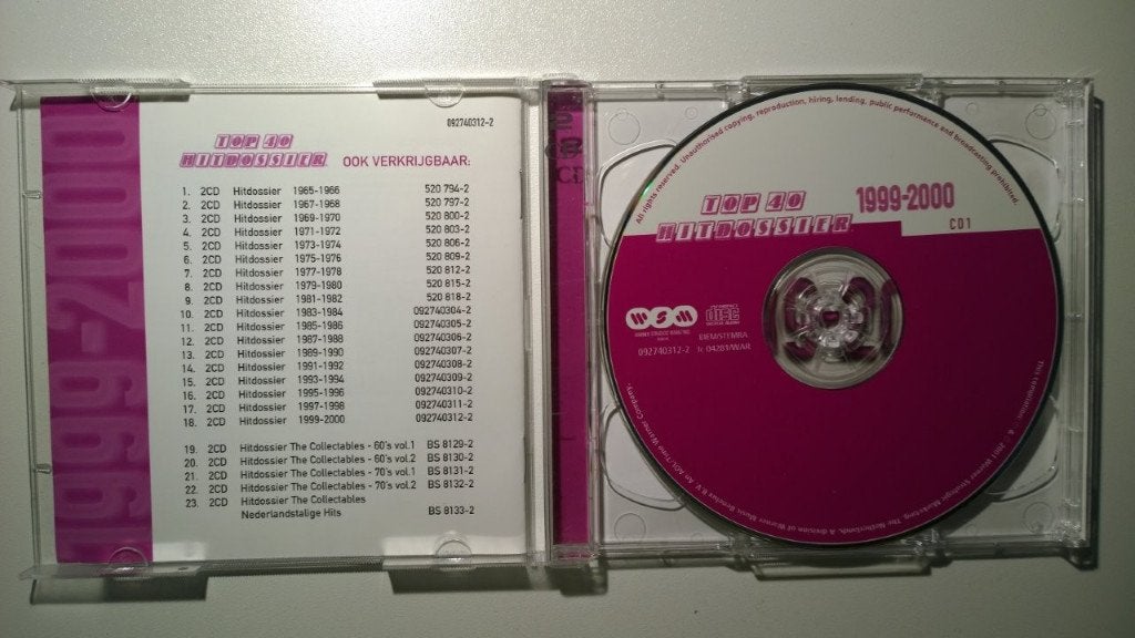 Top 40 Hitdossier 1999-2000, Ophalen of Verzenden, Zo goed als nieuw, Pop