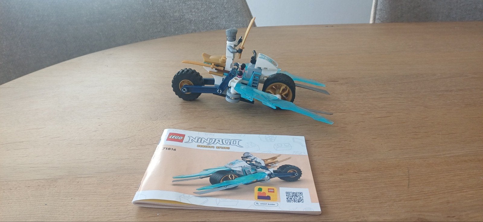Lego Ninjago set compleet, zonder doos, Lego, Compleet, Ophalen of Verzenden, Zo goed als nieuw