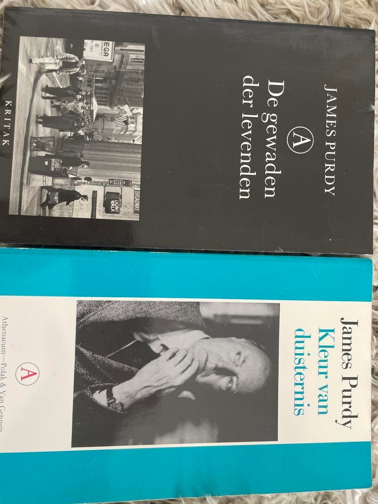 James Purdy: De gewaden der levenden & Kleur van duisternis, Ophalen of Verzenden, Zo goed als nieuw, Amerika
