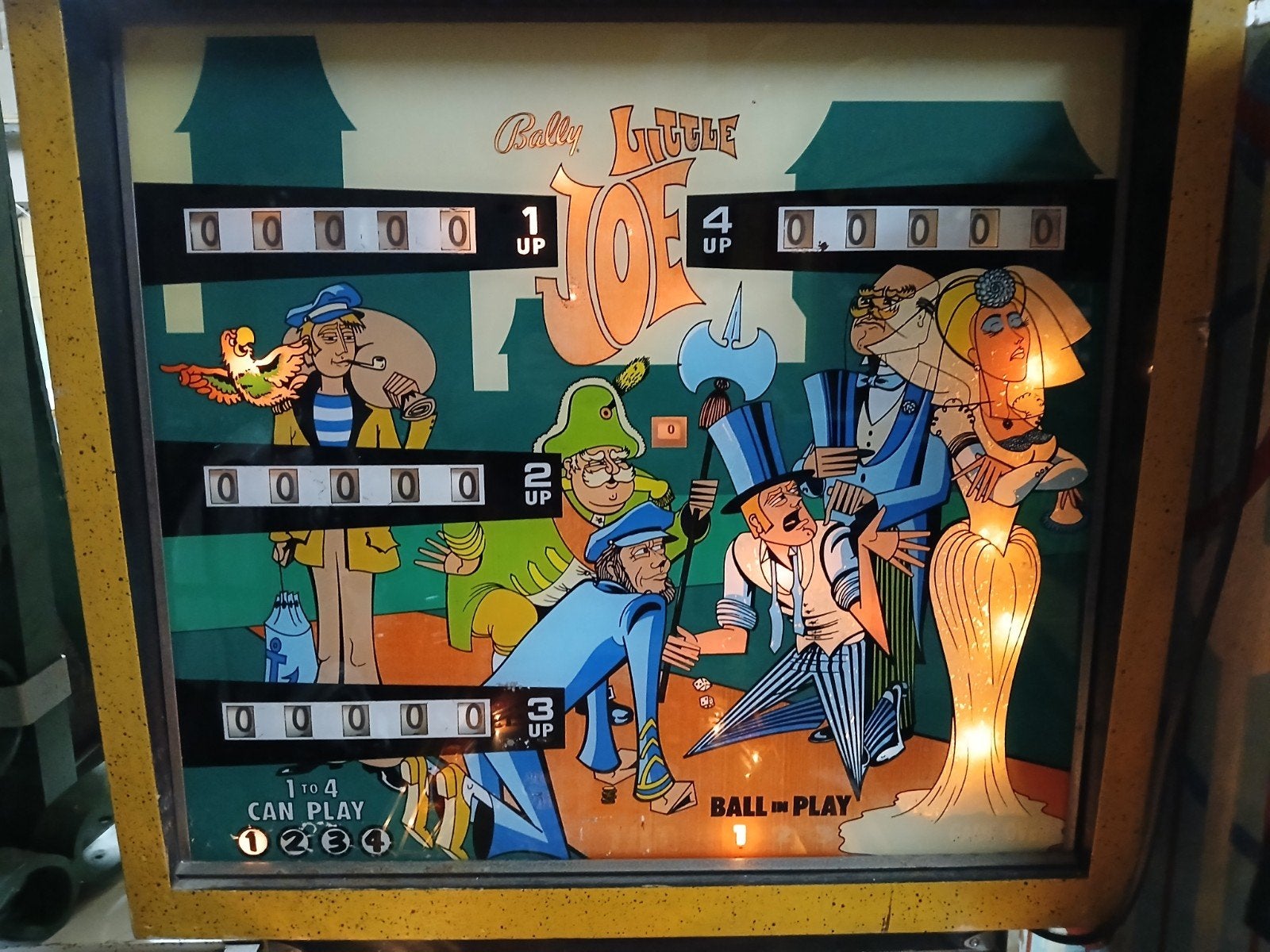 Foto 6 van Bally flipperkast Little Joe