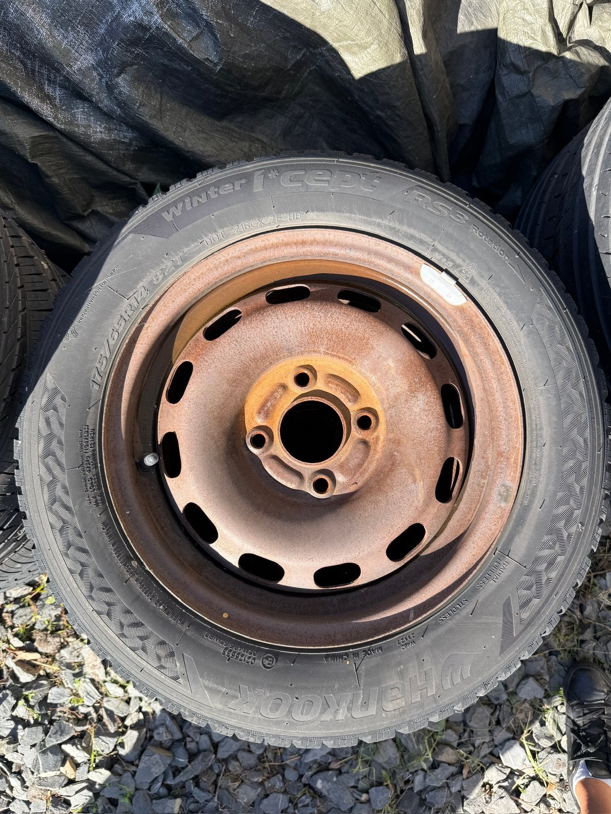 Winterset 4x108 | 14 inch | Hankook 8,5mm profiel, Auto-onderdelen, Ophalen, 14 inch, Gebruikt, 175 mm