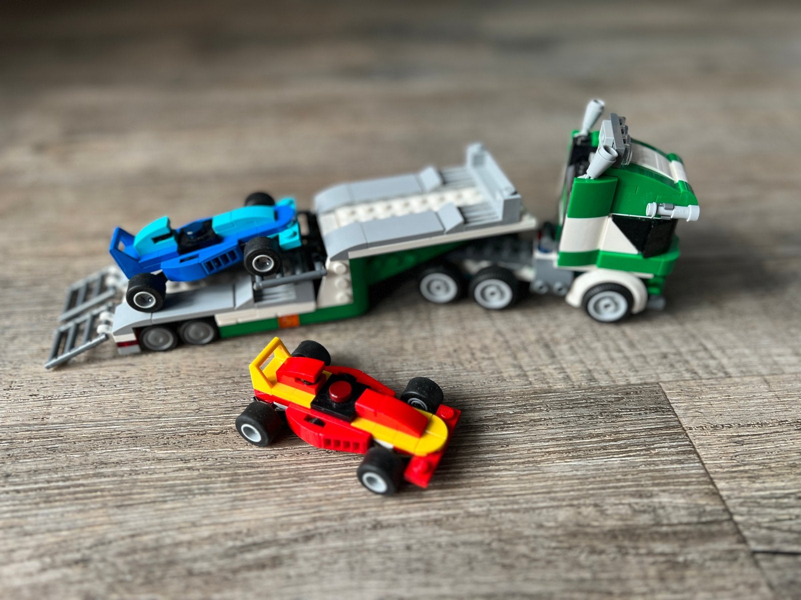 Lego Creator Raceauto Transporter 3-in-1, Ophalen of Verzenden, Zo goed als nieuw