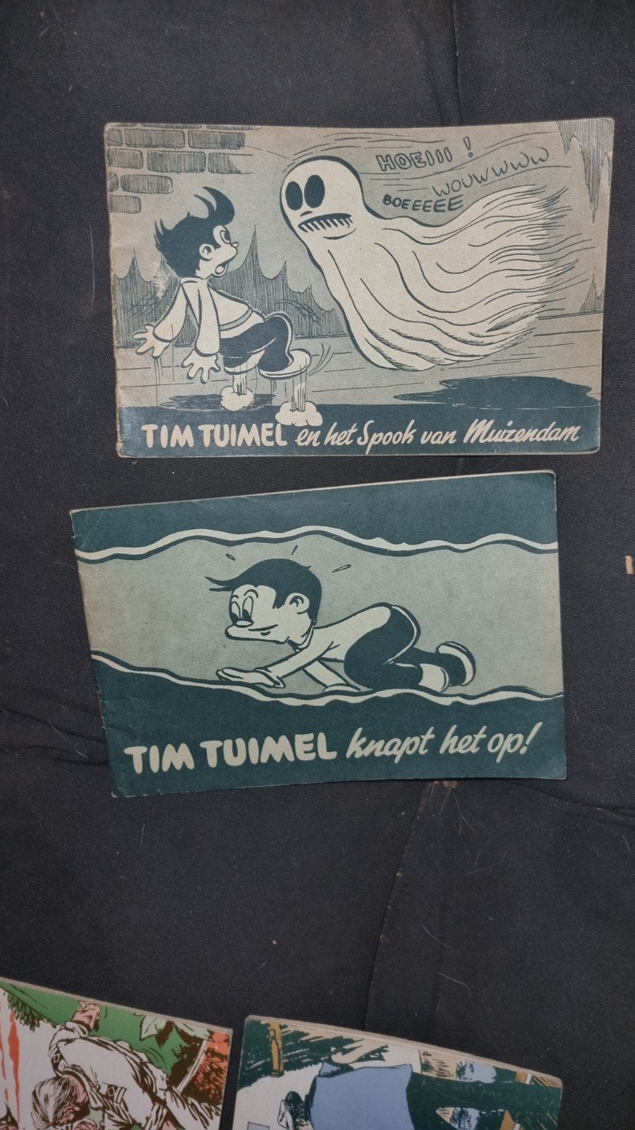Tim Tuimel  'knapt het op!' en 'Spook van Muizend, Boeken, Ophalen of Verzenden