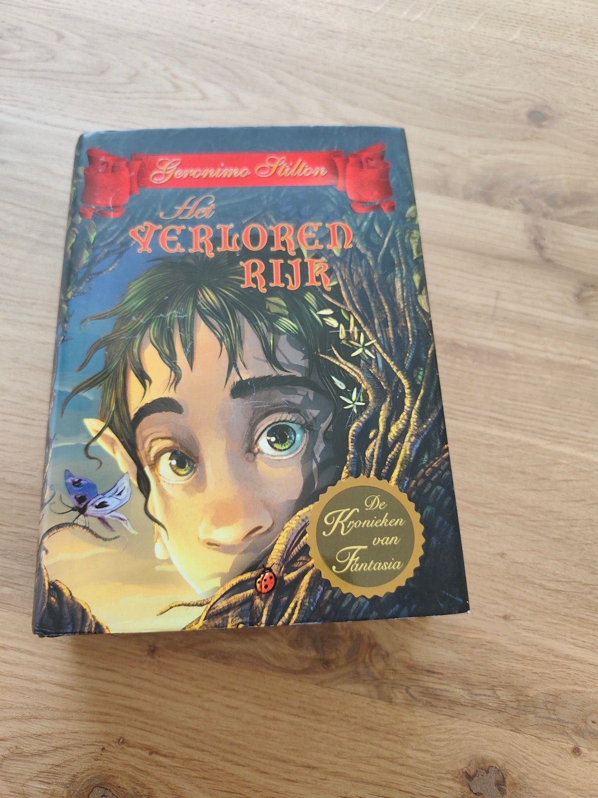 Het Verloren Rijk - De Kronieken van Fantasia, Ophalen of Verzenden, Gelezen, Geronimo Stilton