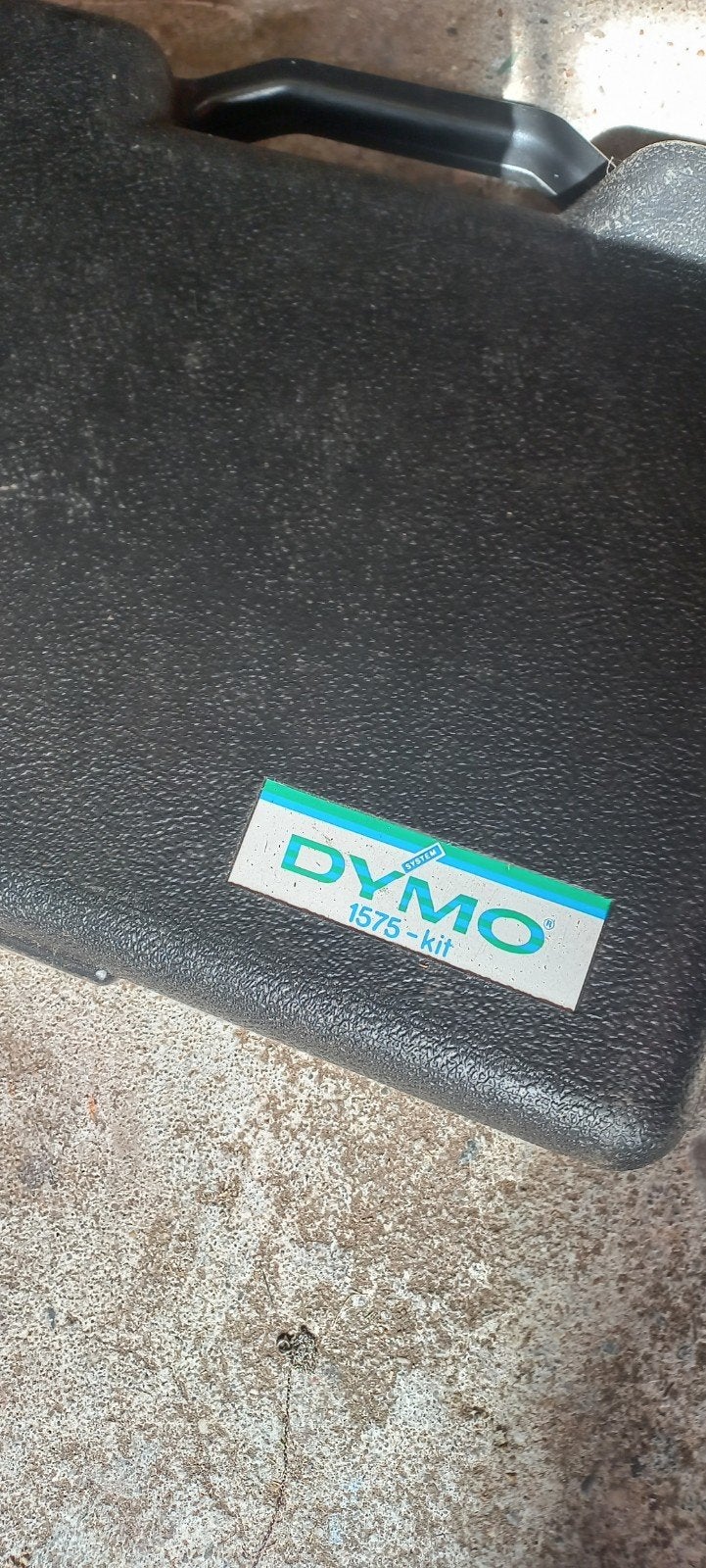 Dymo label maker vintage met koffer en rolletjes ..., Computers en Software, Labelprinters, Ophalen of Verzenden