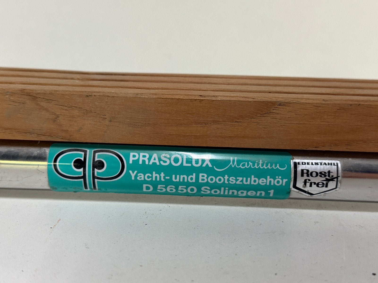 Prasolux trede met teak 375 mm, Ophalen of Verzenden, Nieuw, Lijn of Blok