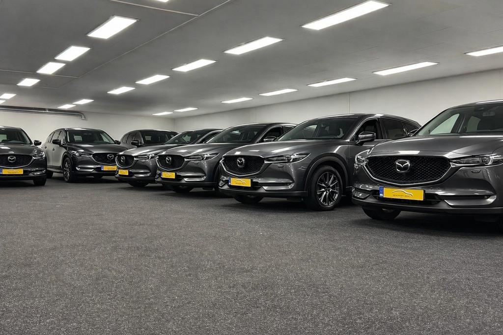 Mazda CX-5 2.5 SkyActiv-G 194 4WD AWD Signature*Leder*Trekha, Auto's, Verwarming stoelen achter, Gebruikt, Zwart, 4 cilinders