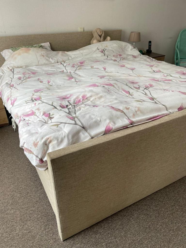Groot bed, helemaal compleet!, Ophalen of Verzenden, Gebruikt, Tweepersoons